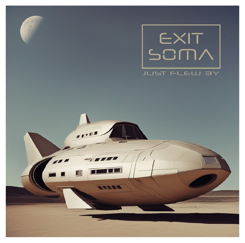 EXIT SOMA – Just flew by Albumcover